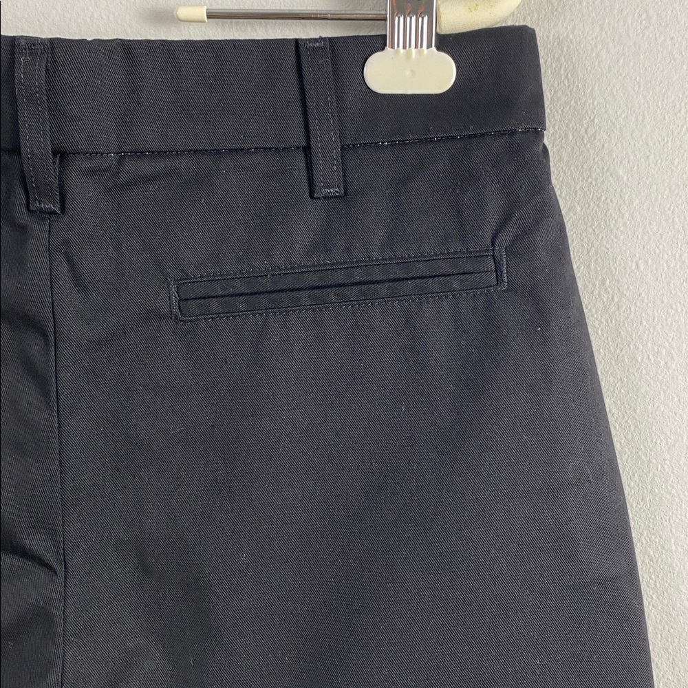 Re/Done Cut Off Trouser Short | High Rise, 4 Pockets | Black - Picture 8 of 13